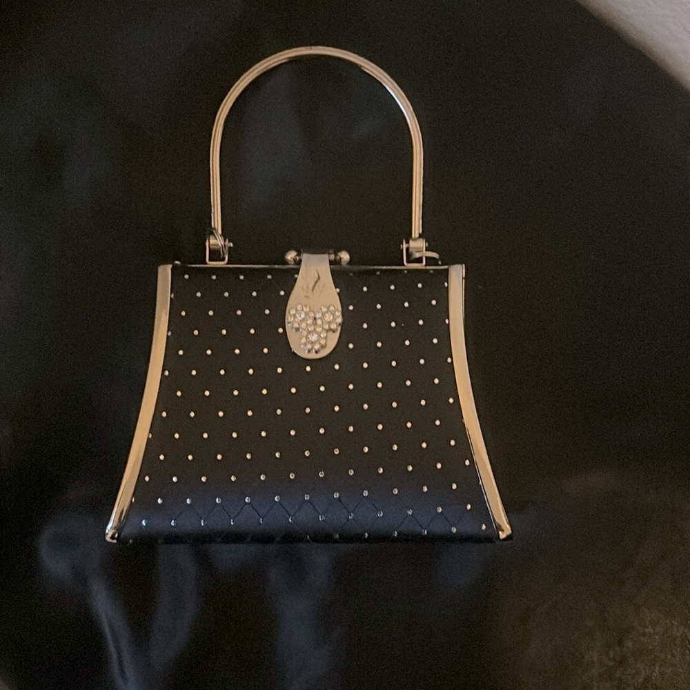 Small hard case hand bag
